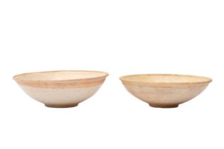 TWO CHINESE QINGBAI BOWLS 宋 青白釉盌兩件