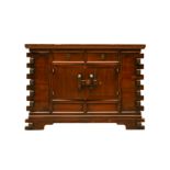 A KOREAN WOOD CABINET