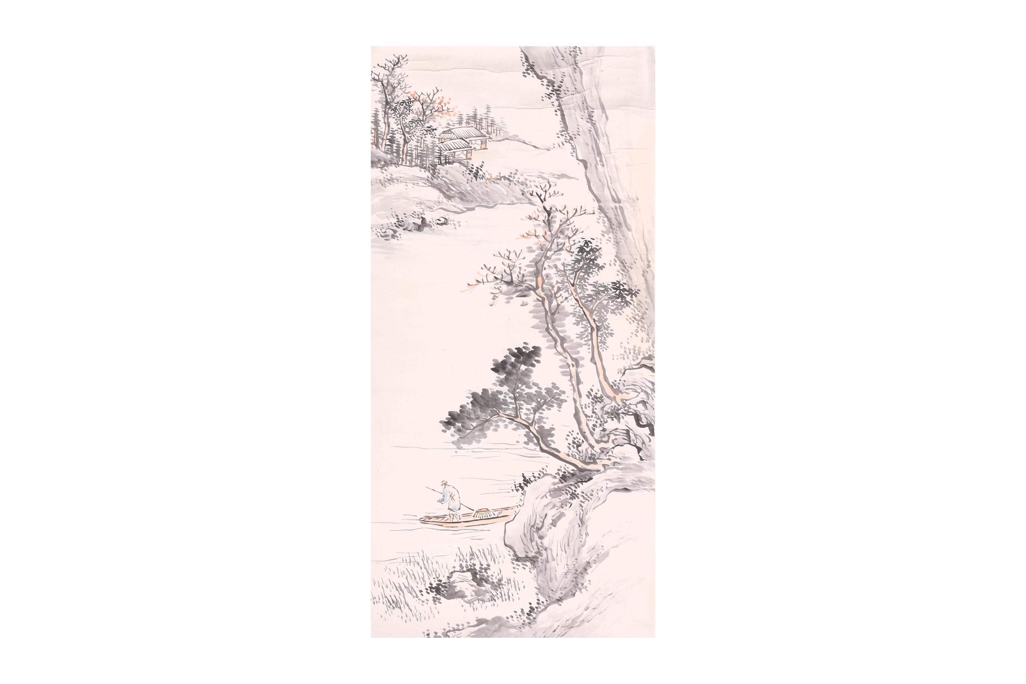 A GROUP OF THREE CHINESE PAINTINGS 水墨畫一組三件 - Image 12 of 17