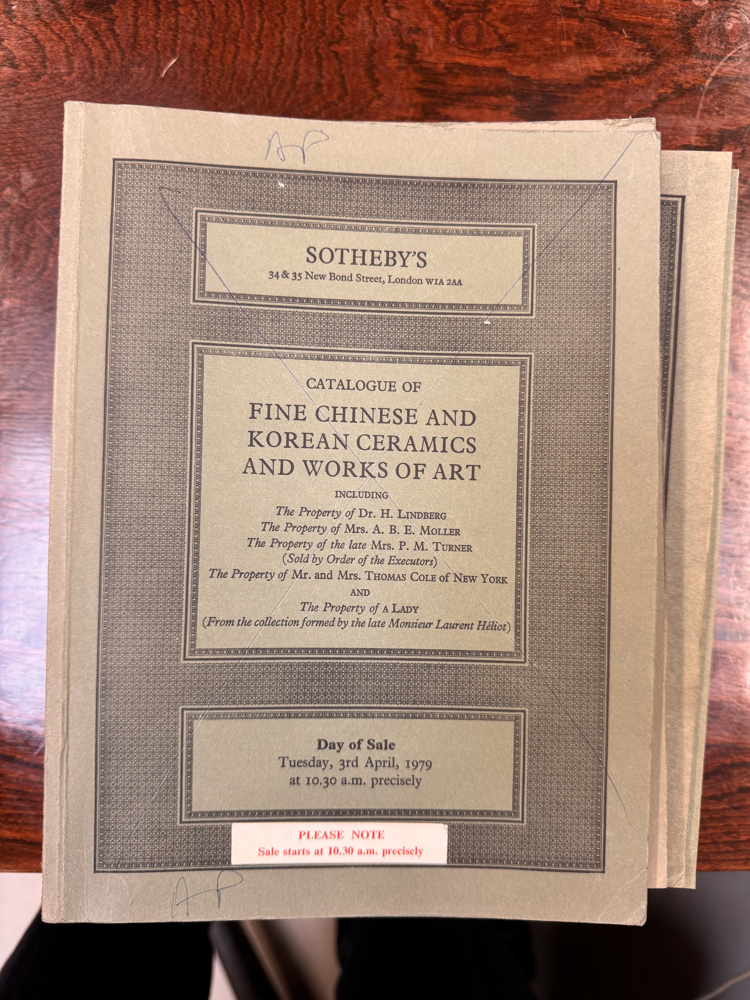A LARGE COLLECTION OF EARLY SOTHEBY'S CHINESE ART CATALOGUES (50 VOLUMES) 早期蘇富比國藝術品硬面精裝拍賣圖錄一組 - Image 18 of 50