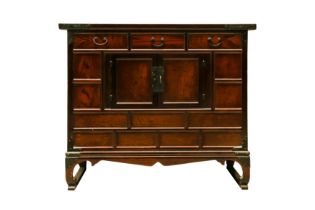 A KOREAN ELM CABINET