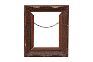 A CHINESE CARVED HARDWOOD FRAME FOR THE EXPORT MARKET 十九世紀 外銷木框架