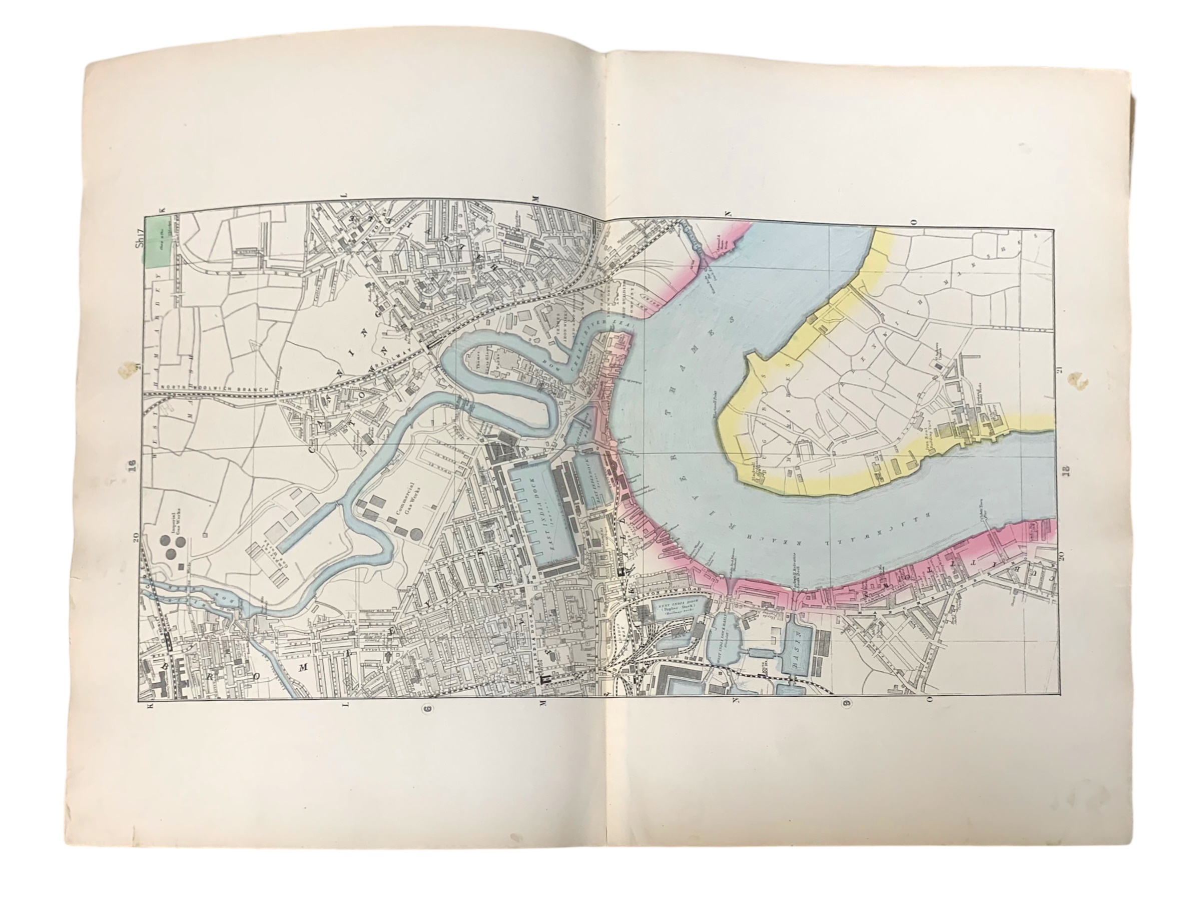 Bacon's New Ordnance Survey Atlas of London and Suburbs, c. 1880
