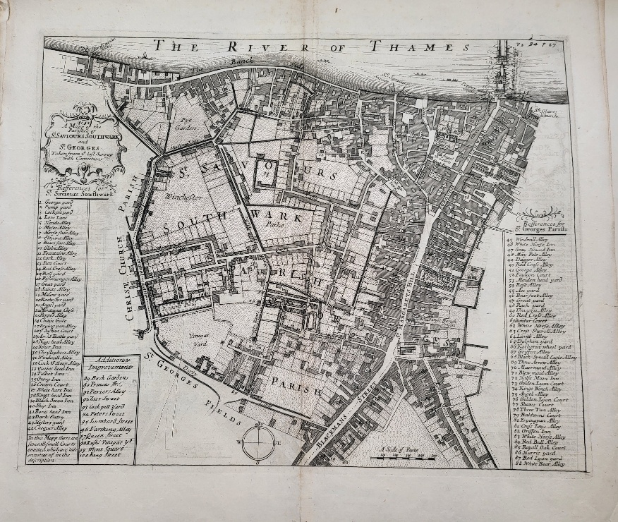 Stow (John) A collection of 16 ward maps from ‘A Survey of the Cities of London and Westminster’ - Image 13 of 14