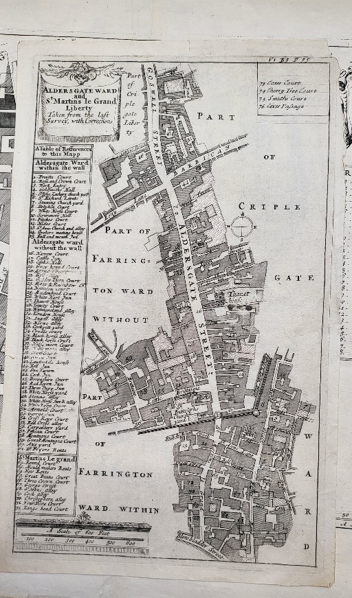 Stow (John) A collection of 16 ward maps from ‘A Survey of the Cities of London and Westminster’ - Image 14 of 14