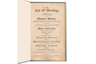 Belcher. The Art of [c. 1815]Boxing, or Science of Manual Defence,