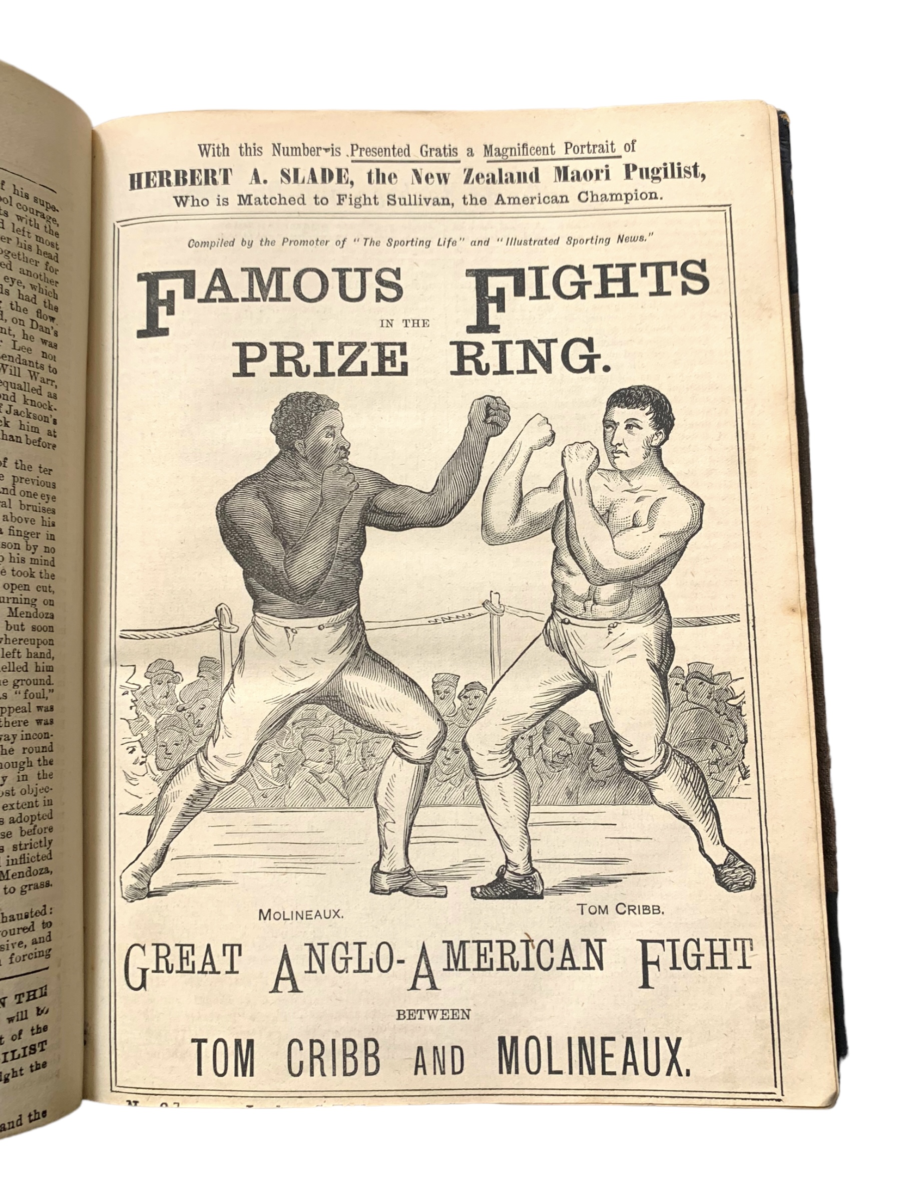 Boxing. Famous Fights in the Prize Ring, a periodical 1883