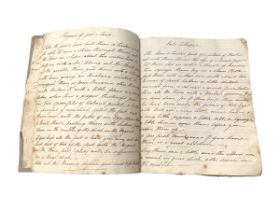 Mss Recipe note book [c. 1850]