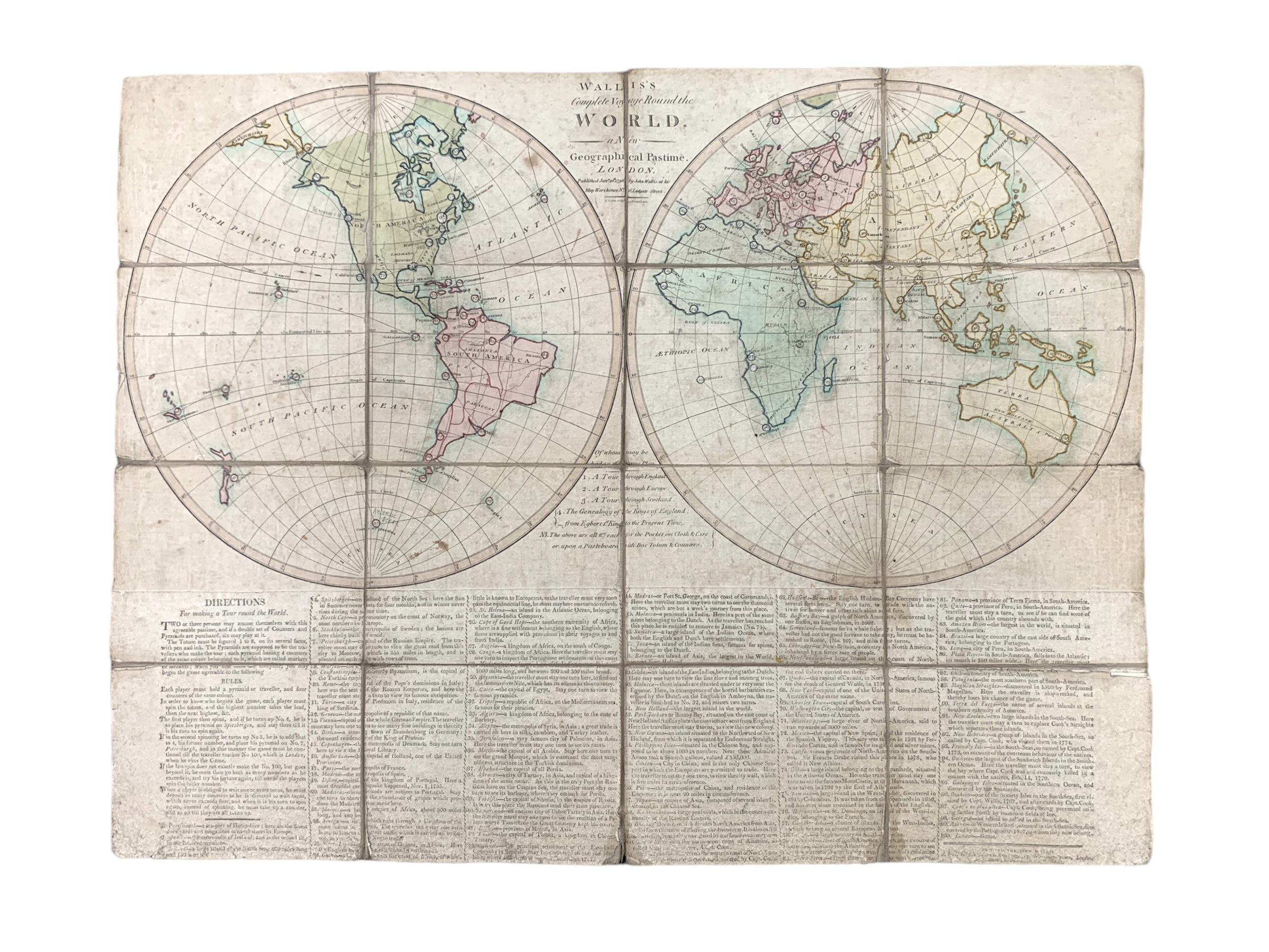 Wallis’s Complete Voyage Round the World, 1796