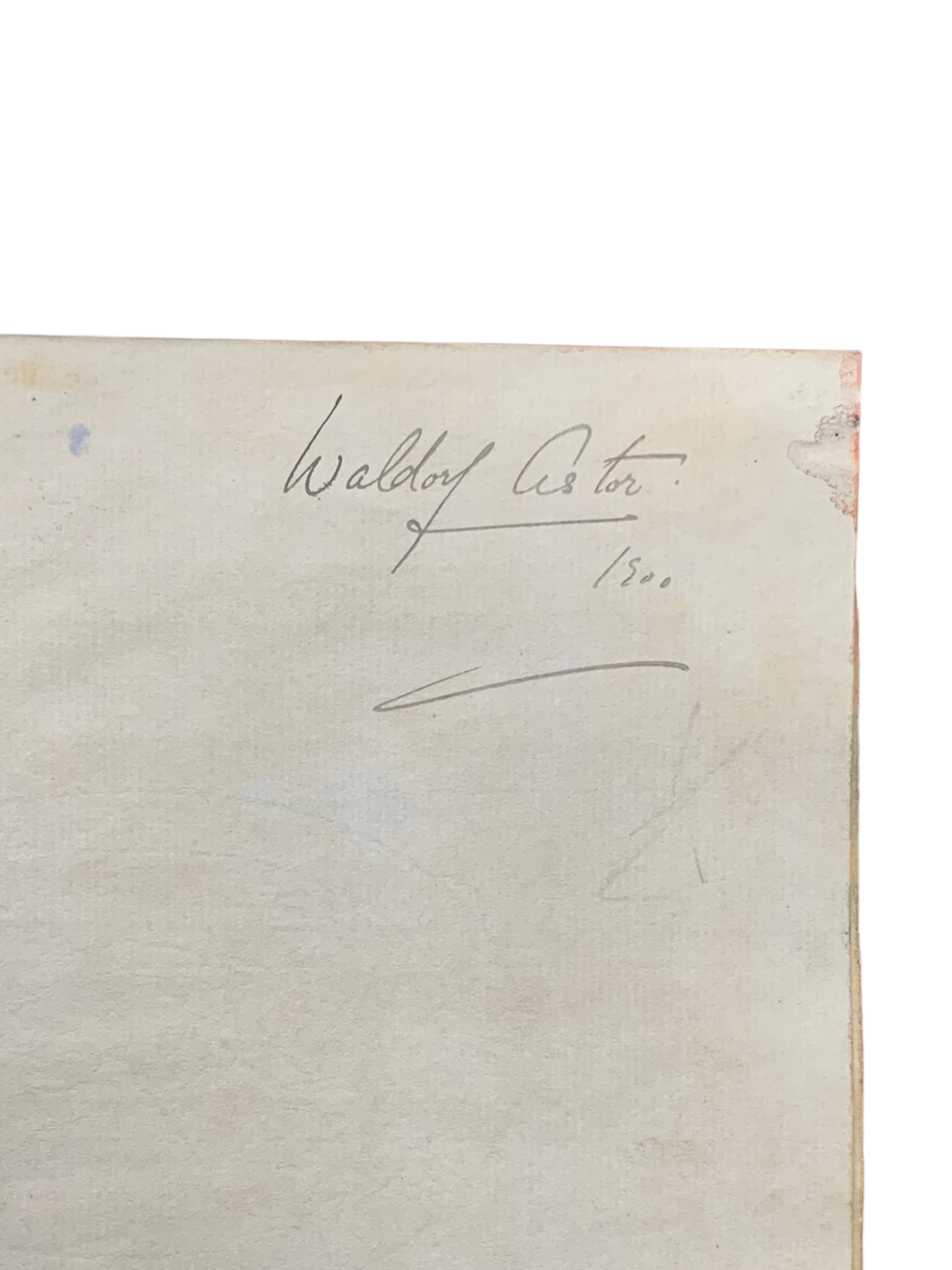 Astor. Hunting Diary, Mss. 1900-01 - Image 2 of 4