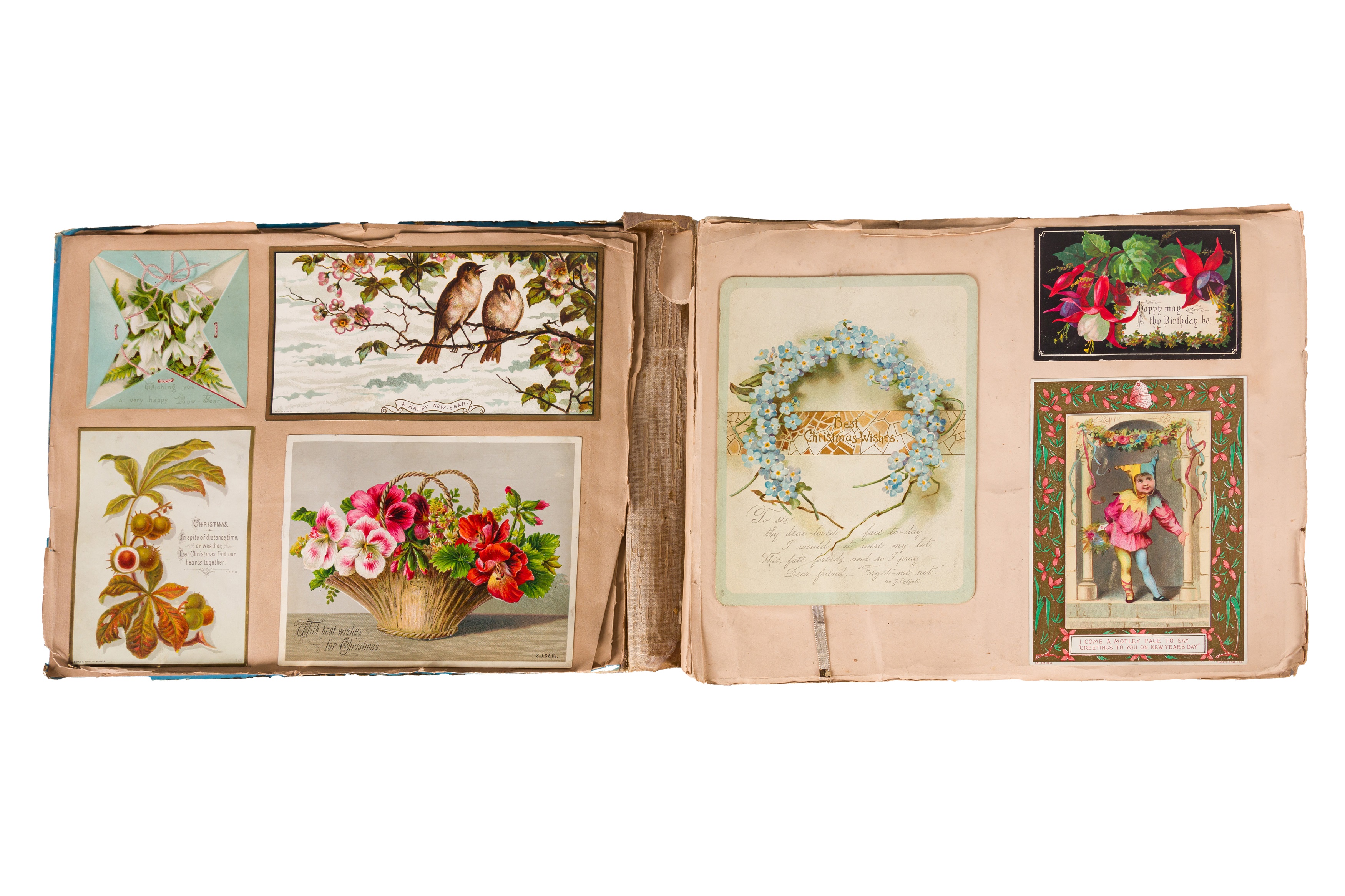 Collection of Victorian Scrap Albums, Photograph Album, - Image 2 of 6