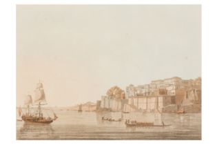 Daniell (Thomas) R.A., Ramnugur, near Benares, on the River Ganges