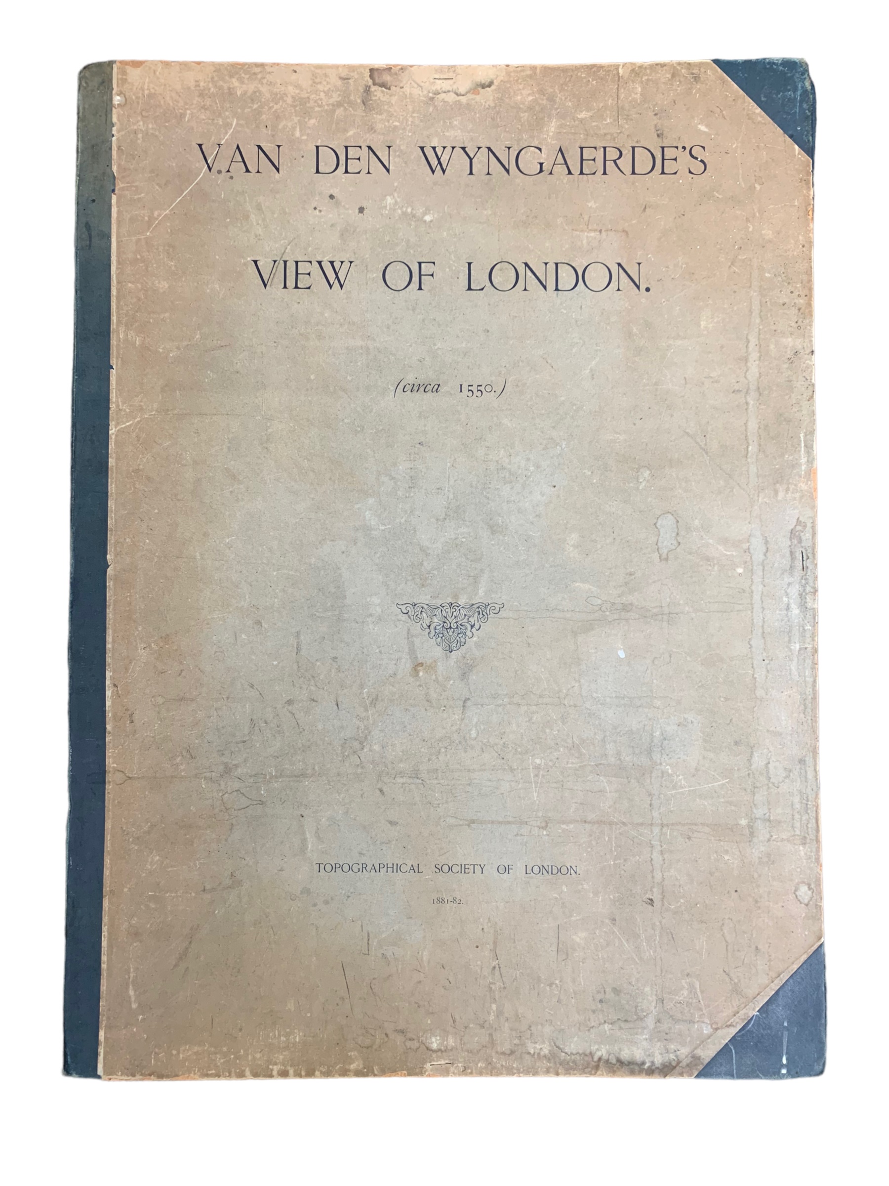 van den Wyngaerde (Anton) after, View of London (circa 1550), Typographic Etching Company, 1881-2