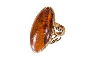 AN AMBER RING