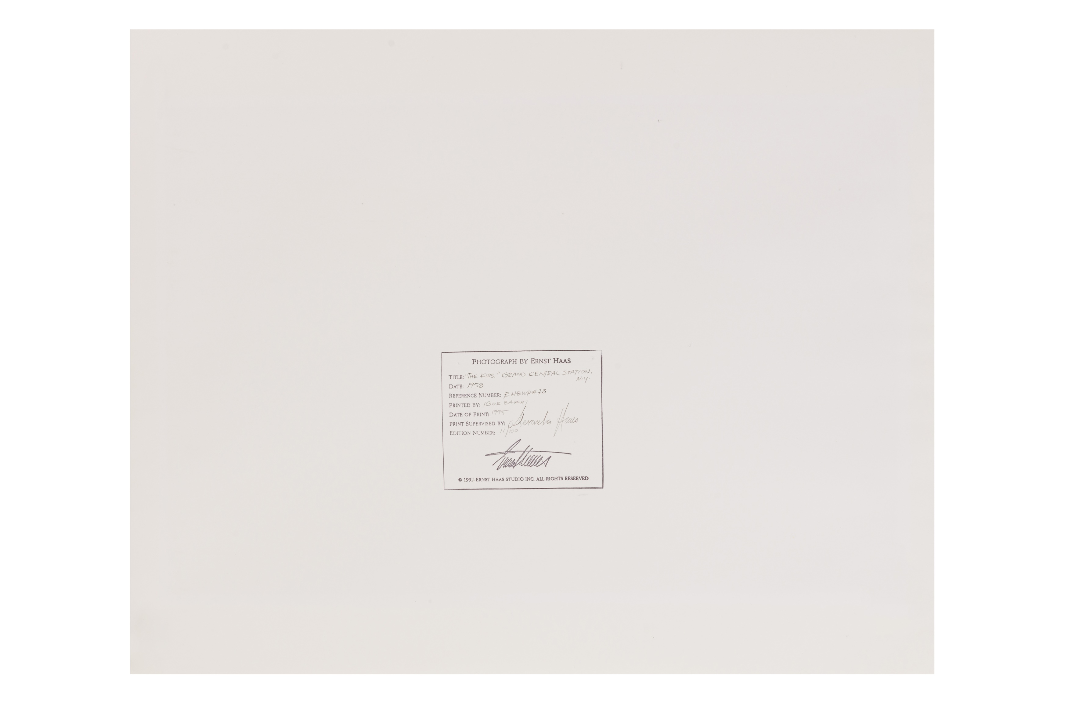 § Ernst Haas (1921-1986) - Bild 3 aus 3