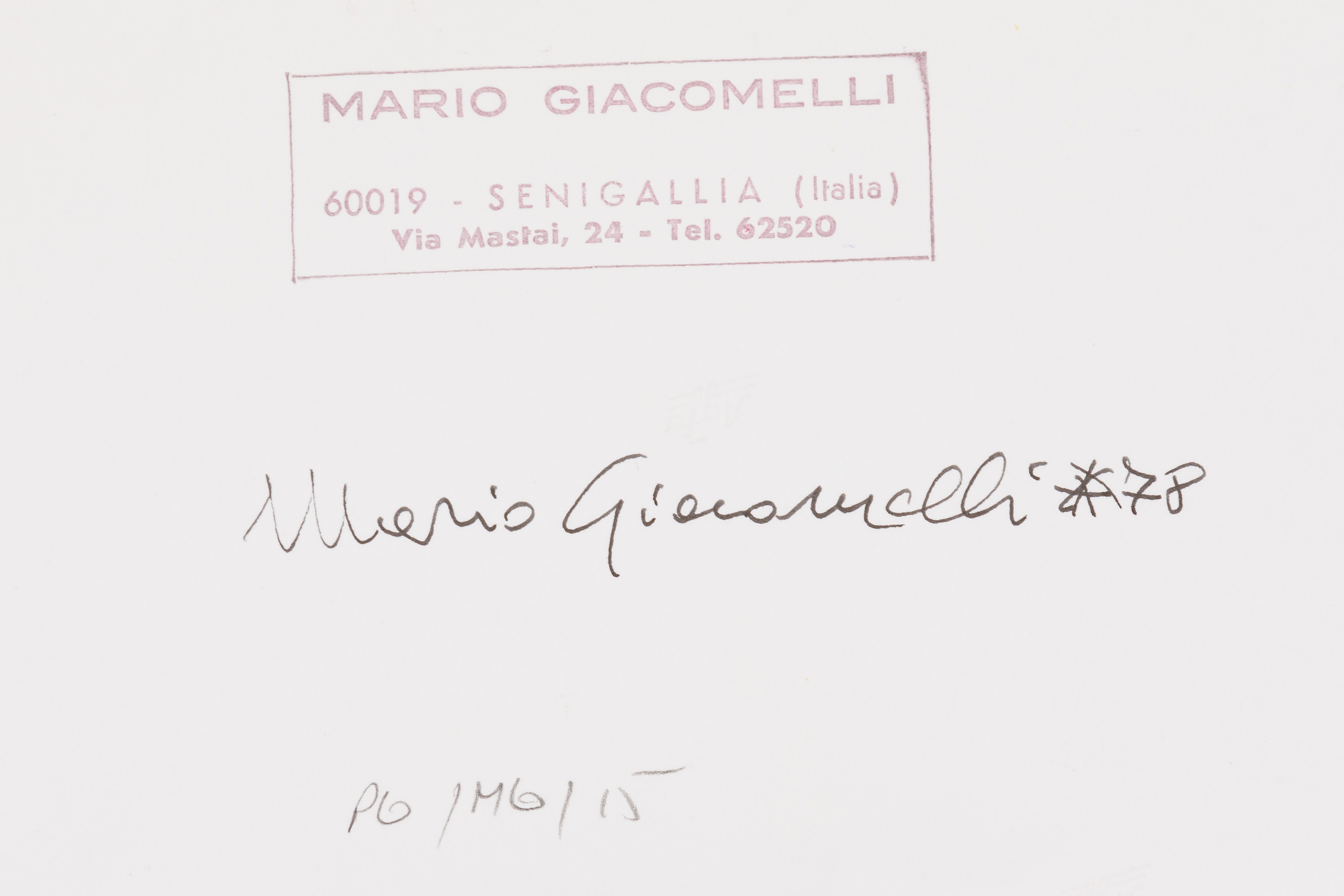 § Mario Giacomelli (1925-2000) - Bild 3 aus 3