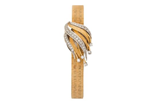 A LADY'S GOLD CHOPARD COCKTAIL WATCH - Image 3 of 5