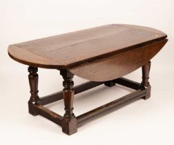 A 17th Century oak centre/dining table