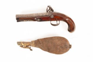 A flintlock pistol