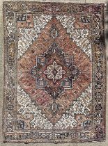 A small Heriz carpet