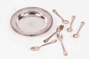 A French silver dish