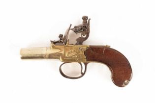 A Queen Anne flintlock pistol