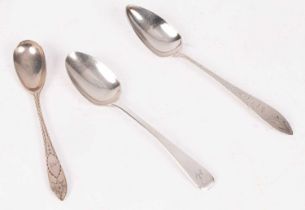 An Irish provincial silver teaspoon