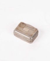 A Victorian silver vinaigrette