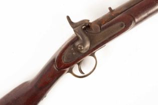 A percussion cap rifle