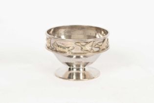 Hunting Interest: A silver presentation bowl