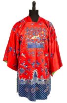 A Chinese lady's semi-formal robe