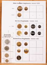 Staghound hunt buttons