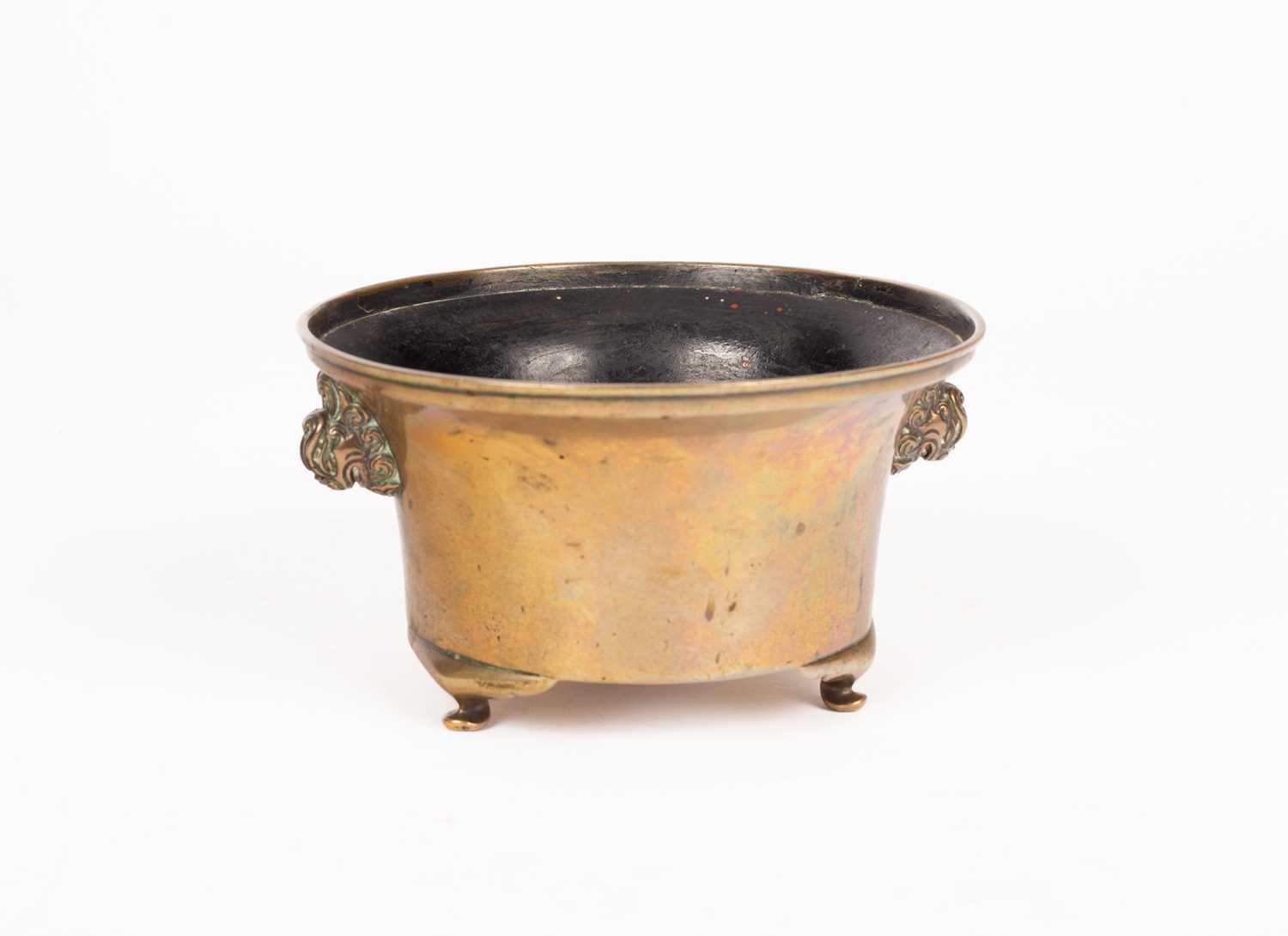 A Chinese bronze incense burner