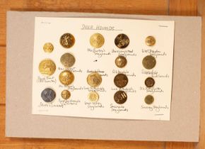 Staghound hunt buttons