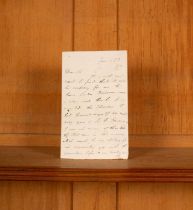 Byron (George Gordon, Lord) Autograph Letter