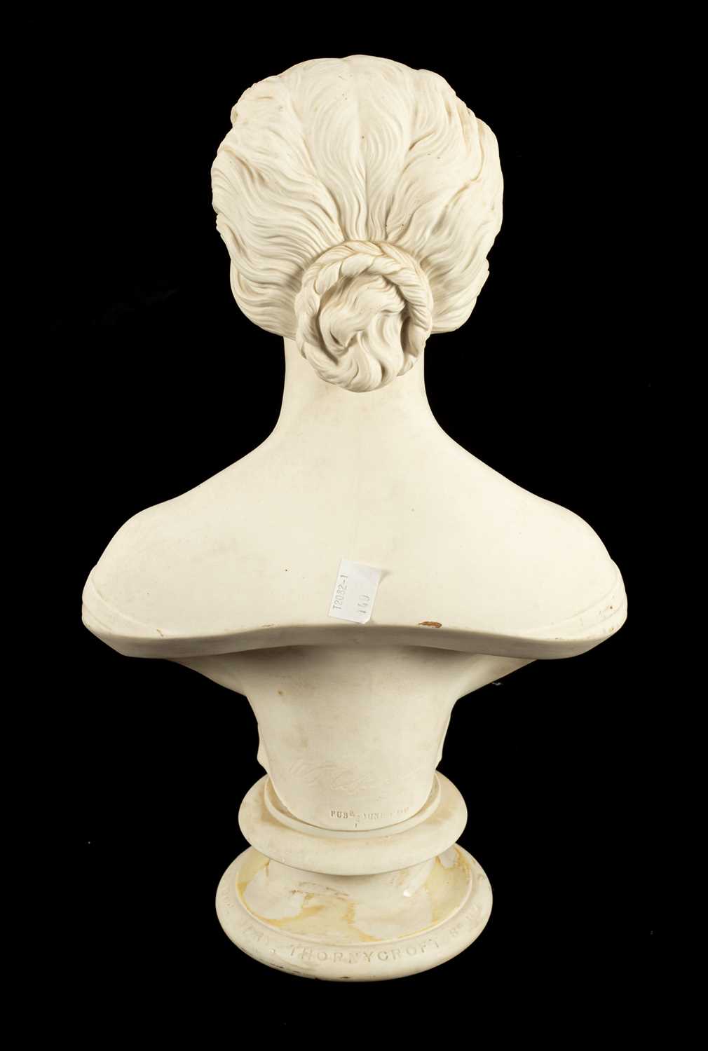 A Copeland Parian bust of HRH Princess Alexandra - Image 2 of 6