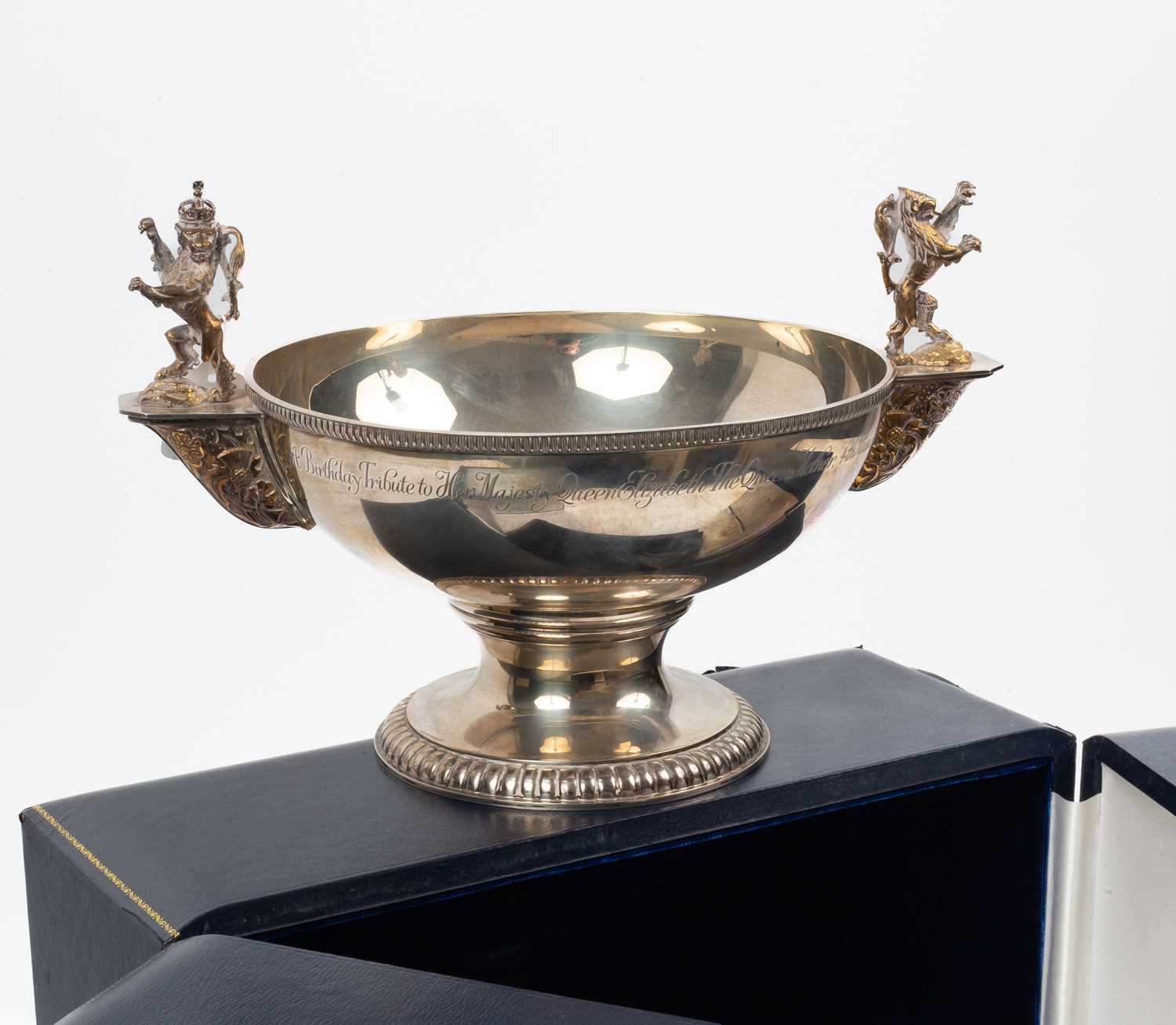 Royal Interest: A commemorative silver bowl