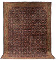 A Mahal design carpet