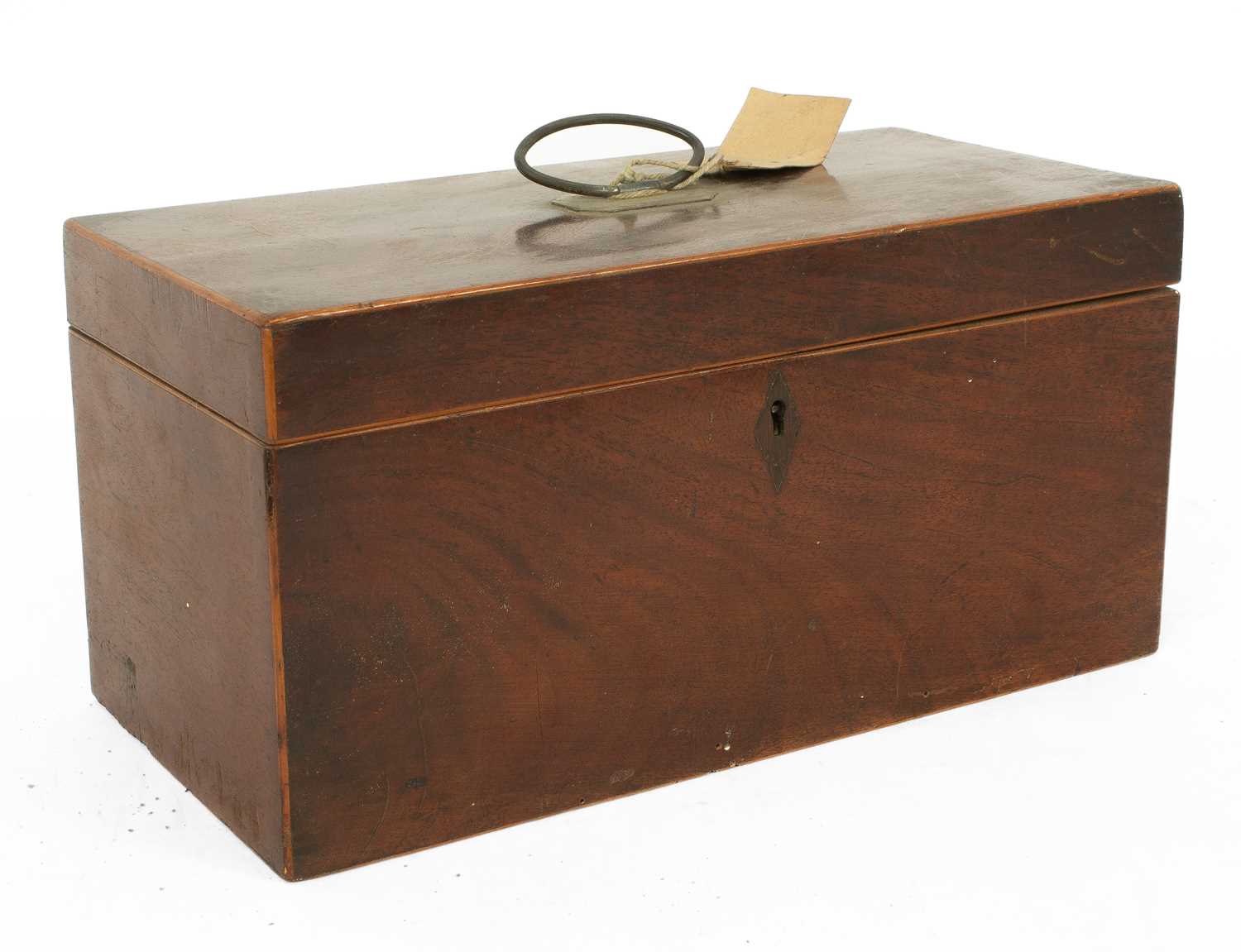 A Regency rosewood tea caddy - Image 2 of 7