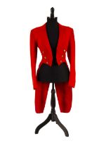 A gentleman’s scarlet hunt coat