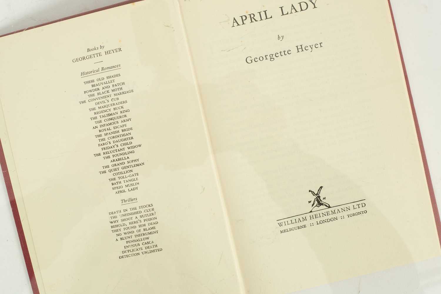 Heyer (Georgette) A collection of novels - Image 5 of 7