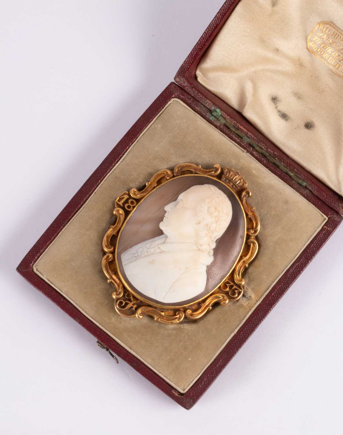 A William IV shell cameo brooch - Image 3 of 4