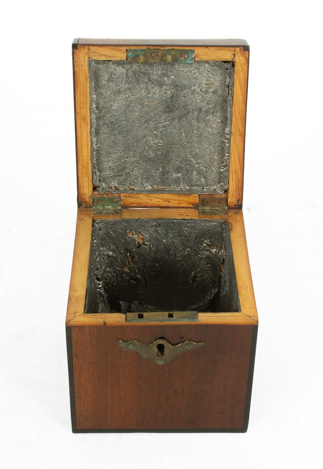 A Regency rosewood tea caddy - Image 5 of 7