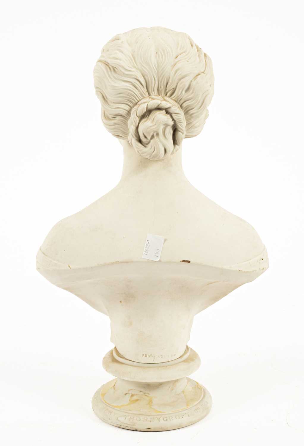 A Copeland Parian bust of HRH Princess Alexandra - Image 4 of 6