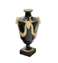 A Wedgwood and Bentley 'porphyry' vase