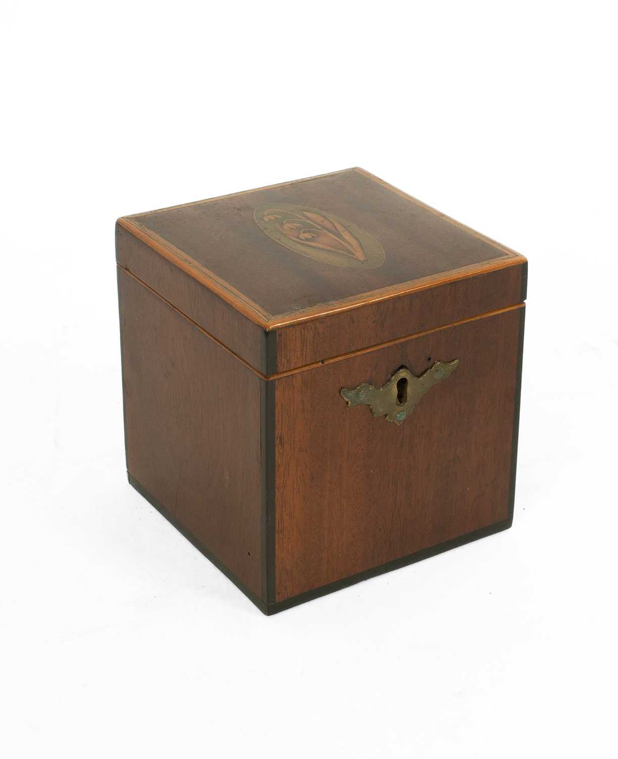 A Regency rosewood tea caddy - Image 4 of 7