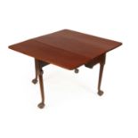 A George III mahogany drop leaf table