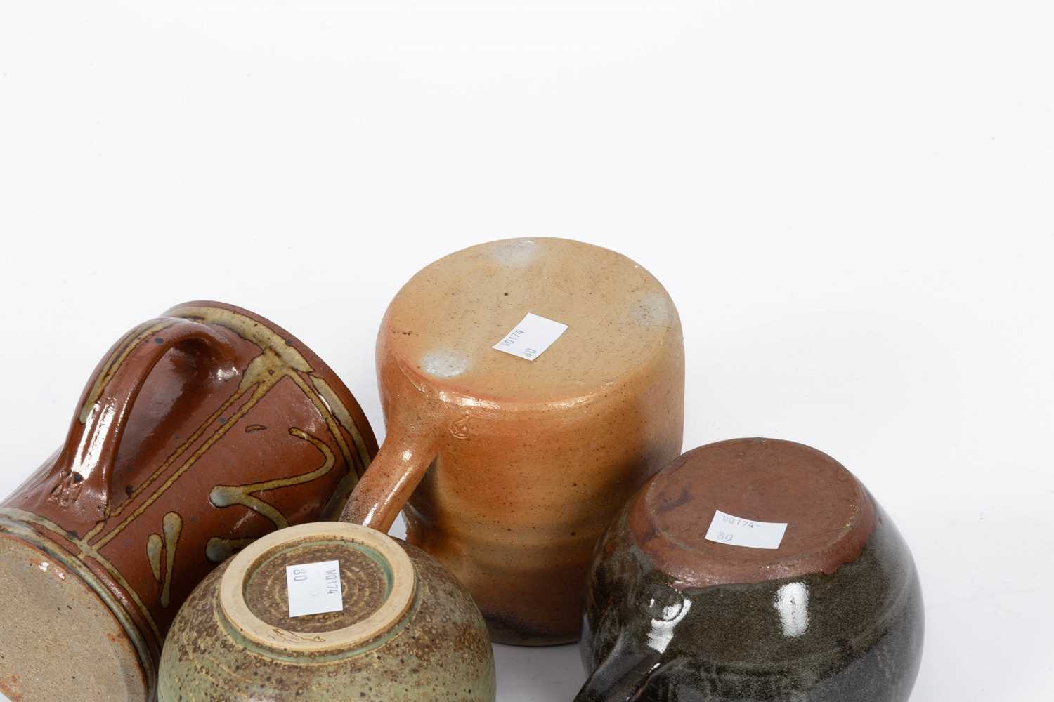 Various studio pottery mugs - Image 4 of 5