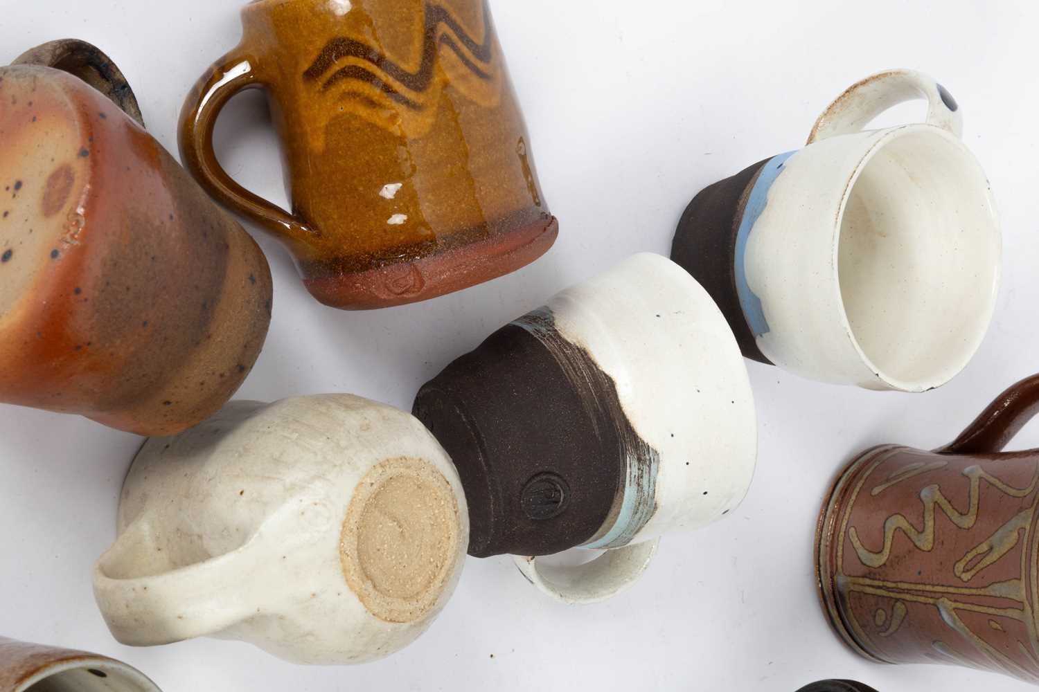 Various studio pottery mugs - Image 2 of 5