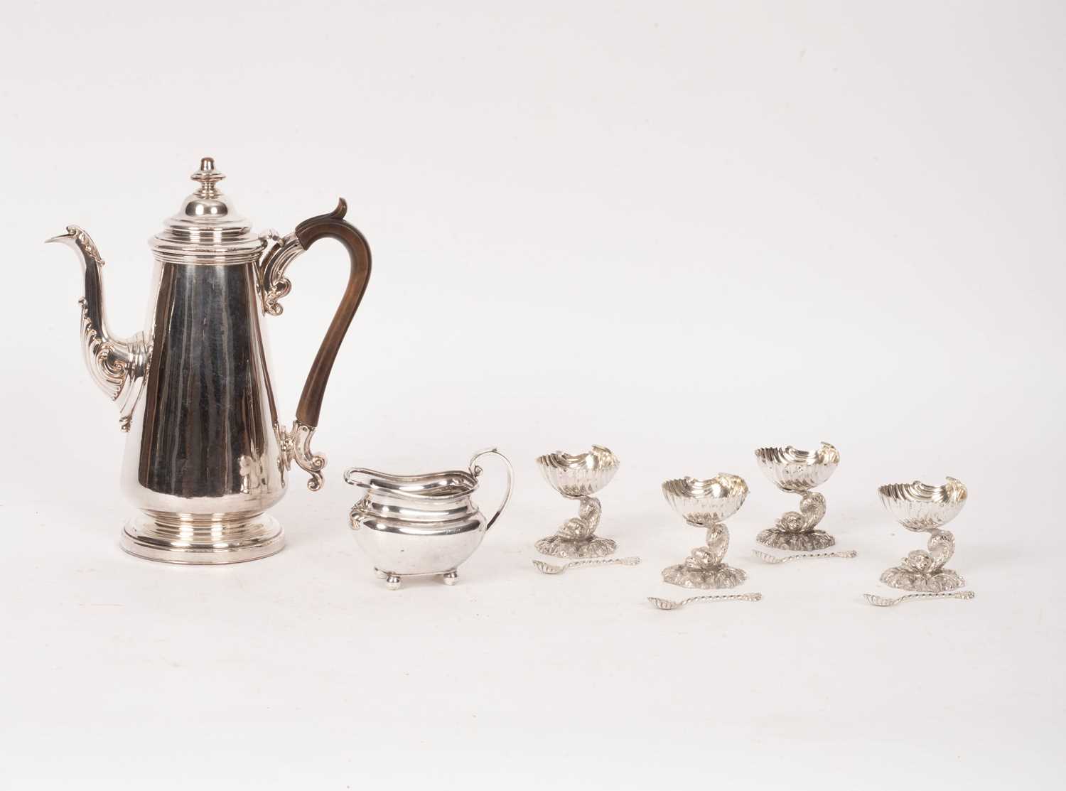 A quantity of silver plate